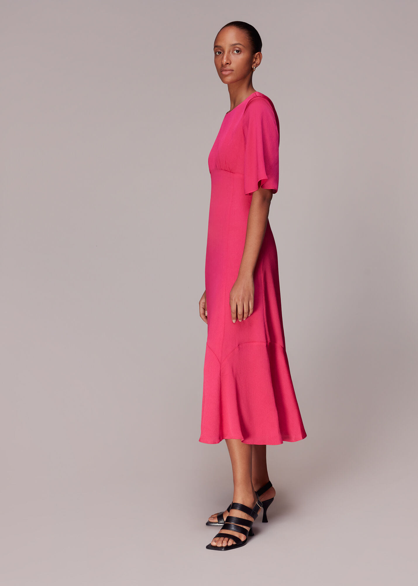 Alayna satin 2025 midi dress